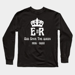 Queen Elizabeth II England Meme British Crown Britain Long Sleeve T-Shirt